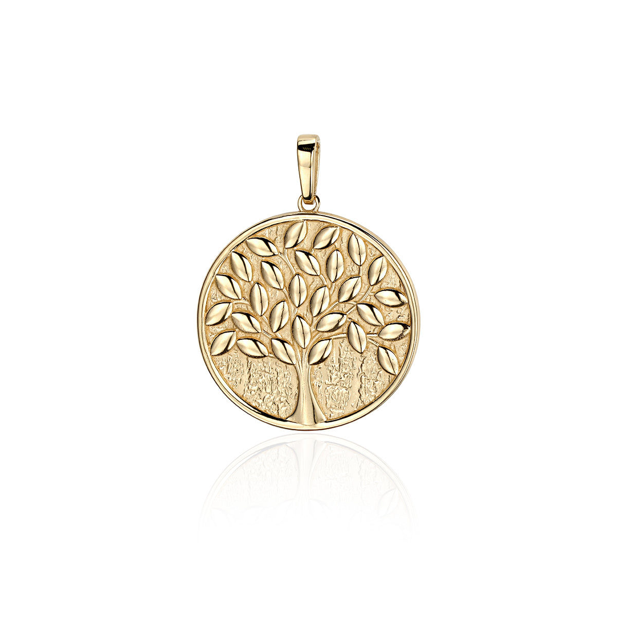 Tree Of Life Pendant In 14k Solid Gold