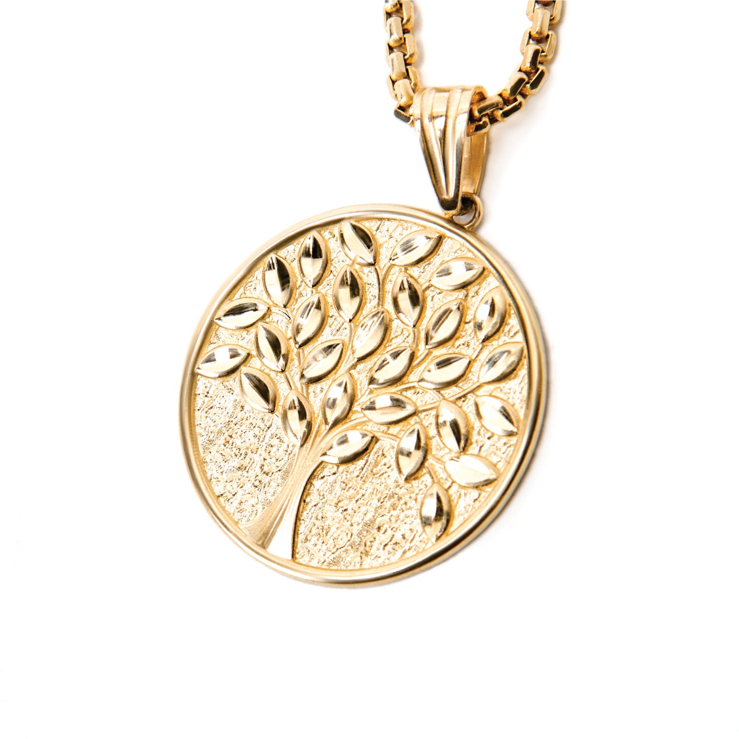 Tree Of Life Pendant In 14k Solid Gold