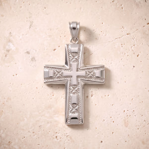 Solid Gold Cross In 14K Solid Gold